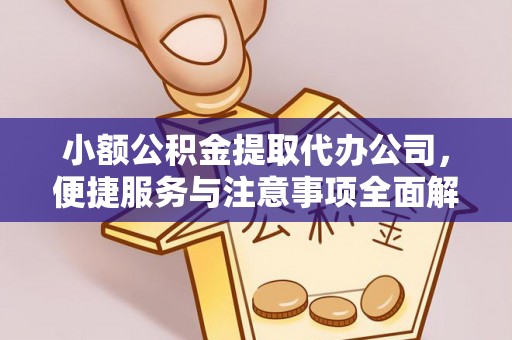 昌邑小额公积金提取代办公司，便捷服务与注意事项全面解析