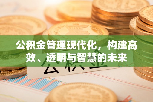 昌邑公积金管理现代化，构建高效、透明与智慧的未来