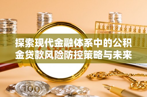昌邑探索现代金融体系中的公积金贷款风险防控策略与未来发展趋势