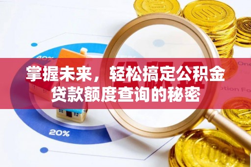 昌邑掌握未来，轻松搞定公积金贷款额度查询的秘密