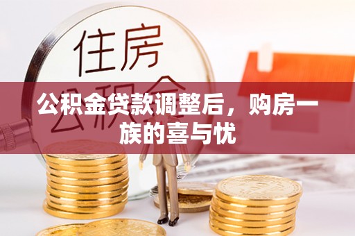 昌邑公积金贷款调整后，购房一族的喜与忧