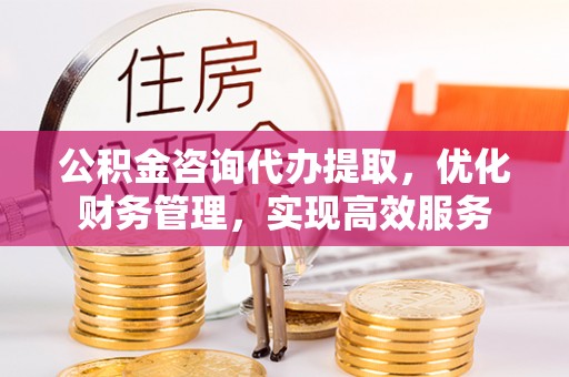 昌邑公积金咨询代办提取，优化财务管理，实现高效服务