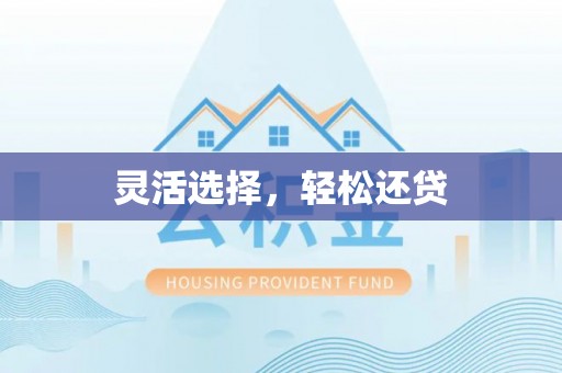昌邑灵活选择，轻松还贷