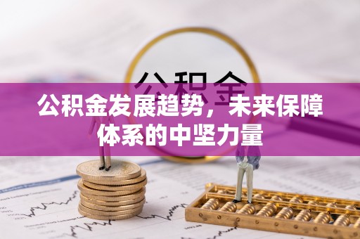 昌邑公积金发展趋势，未来保障体系的中坚力量