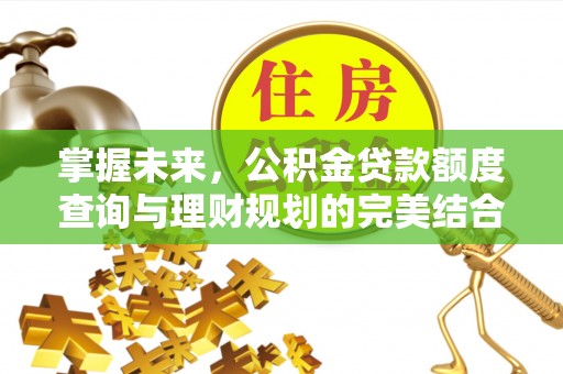 昌邑掌握未来，公积金贷款额度查询与理财规划的完美结合