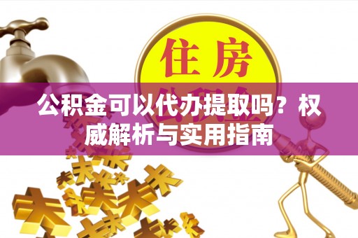 昌邑公积金可以代办提取吗？权威解析与实用指南