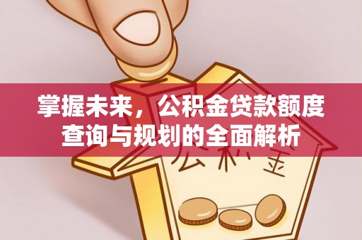 昌邑掌握未来，公积金贷款额度查询与规划的全面解析