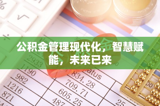 昌邑公积金管理现代化，智慧赋能，未来已来