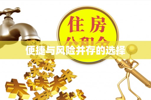 昌邑便捷与风险并存的选择