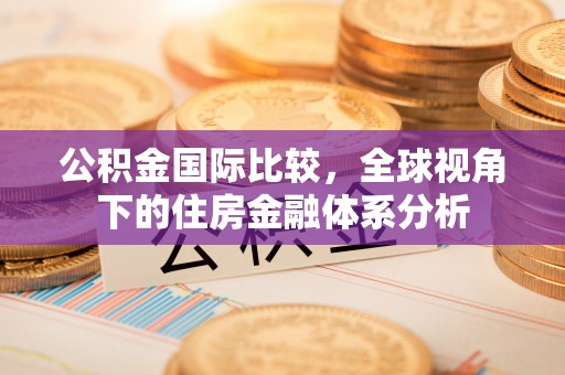 昌邑公积金国际比较，全球视角下的住房金融体系分析